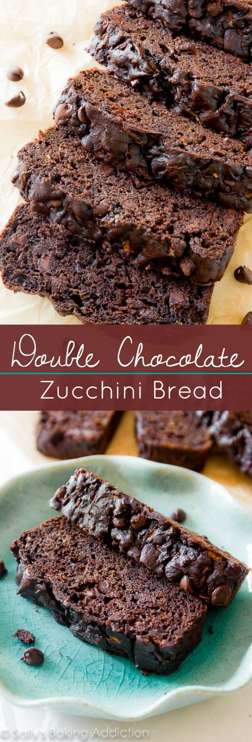Double Chocolate Zucchini Bread.
