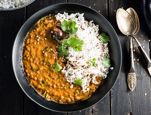 Easy Creamy Coconut Lentil Curry