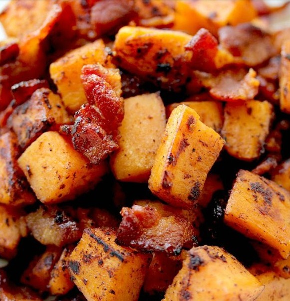 Maple Bacon Sweet Potato Hash Recipe Recipes – Home Inspiration and DIY ...