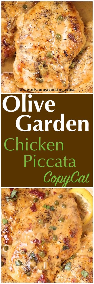 Olive Garden Chicken Piccata copycat Recipe