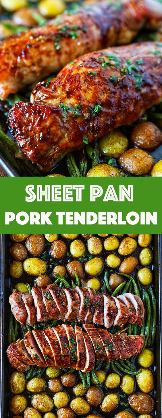 PORK TENDERLOIN RECIPE EASY SHEET PAN DINNER