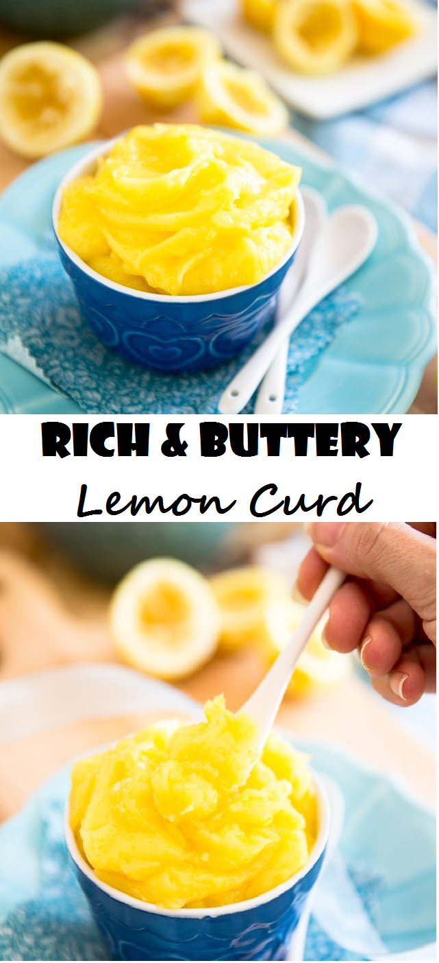 Rich & Buttery Lemon Curd