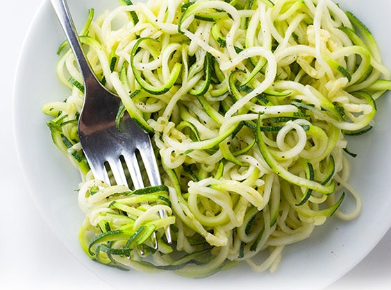 Simple Low Carb Zucchini Noodles Recipe