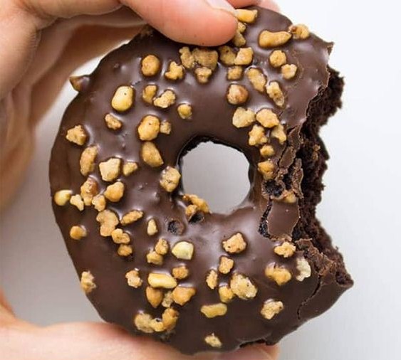 Vegan Donuts with Chocolate Glaze