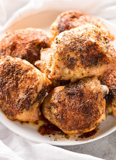 Baked Chicken Thighs
 Crispy Baked Chicken Thighs The Salty Marshmallow