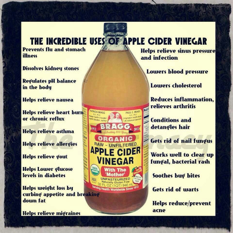 Benefits Of Apple Cider Vinegar
 Apple cider vinegar uses all natural