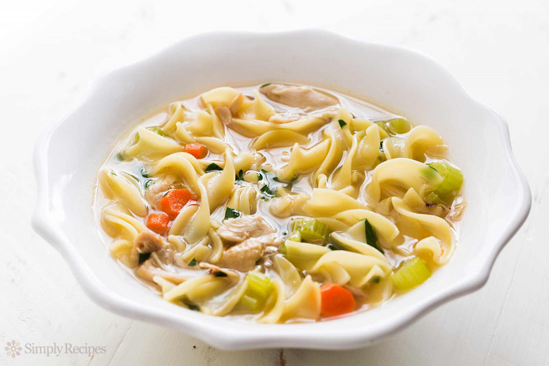 Chicken Noodle Soup
 Homemade Chicken Noodle Soup Recipe