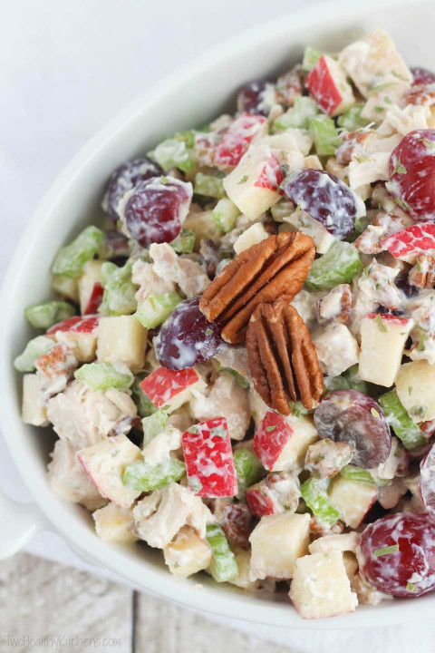 Chicken Salad Recipe Best Of Healthy Chicken Salad with Grapes Apples and Tarragon