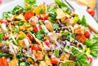 Chicken Salad Recipe Inspirational Bbq Chicken Salad with Creamy Ranch