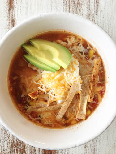 Chicken Tortilla Soup
 The 15 Best Healthy Crock Pot Recipes Snacking in Sneakers