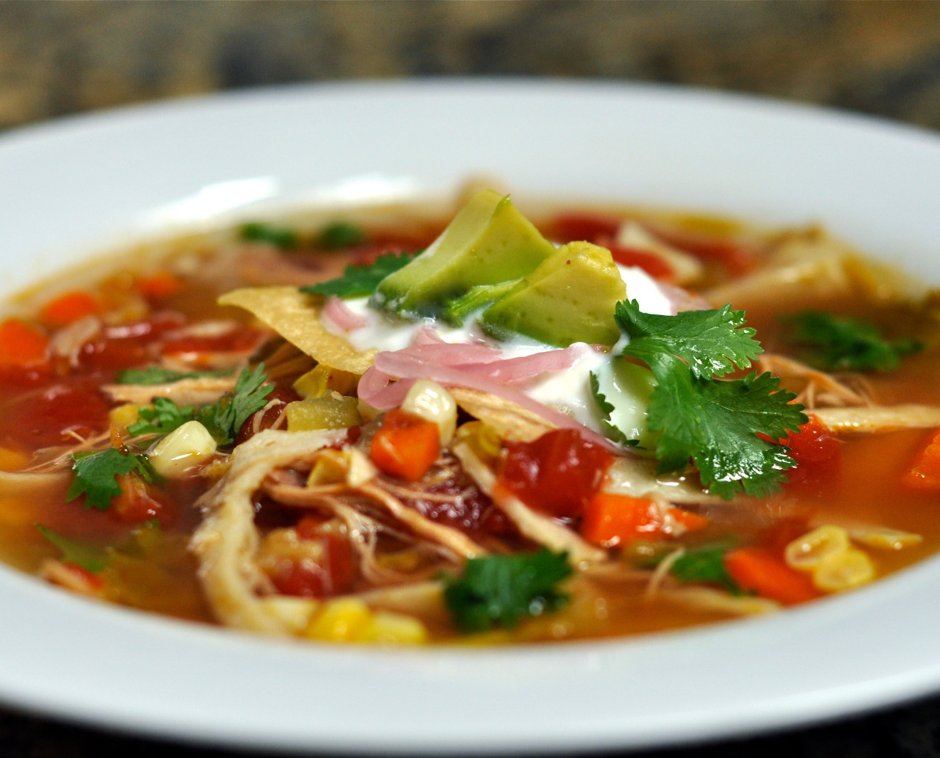 Chicken Tortilla Soup
 Chicken Tortilla Soup Recipe 5 Minutes for Mom