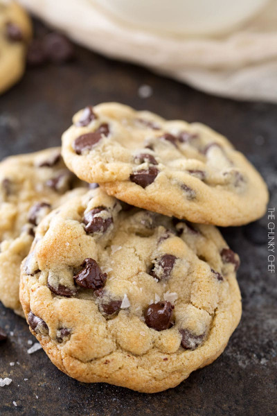 Chocolate Chip Cookies
 Salted Chocolate Chip Cookies The Chunky Chef