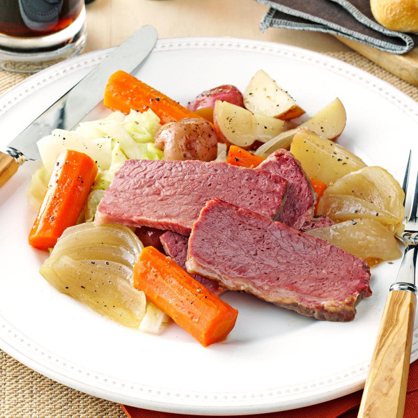 Corned Beef And Cabbage
 Guinness Corned Beef and Cabbage Recipe