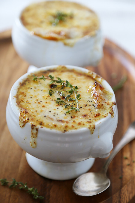 French Onion Soup
 Easy French ion Soup