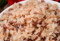 Red Beans and Rice New Haitian Red Beans and Rice Riz Et Pois Rouges