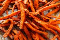Sweet Potato Fries Awesome Extra Crispy Baked Sweet Potato Fries Layers Of Happiness