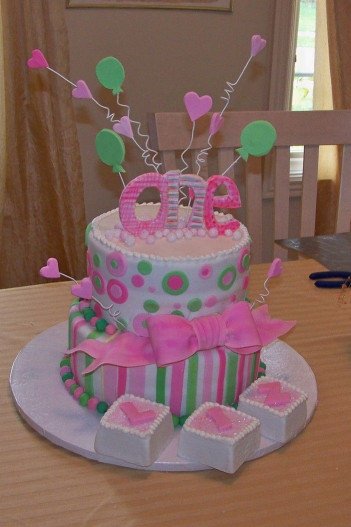1St Birthday Cake
 1st birthday cakes for girls