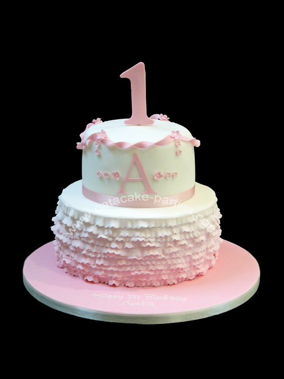 1St Birthday Cake
 Pat a Cake Parties June 2015