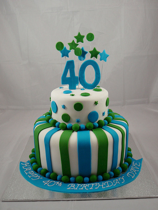 40Th Birthday Cake
 Cake man on Pinterest