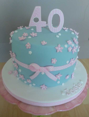 40Th Birthday Cake
 The Papoose Mamoose 40th Birthday Cake Gluten Free