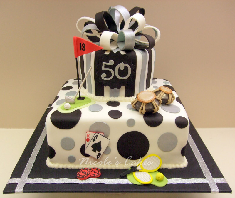 50Th Birthday Cake
 Confections Cakes & Creations Favorite Things A