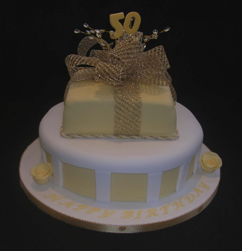 50Th Birthday Cake
 Birthday Cakes