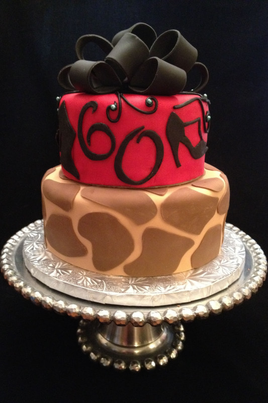 60Th Birthday Cake
 Surprise 60th Birthday Party Cake