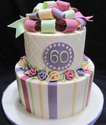 60Th Birthday Cake Ideas
 109 best Cakes 60th Birthday images on Pinterest