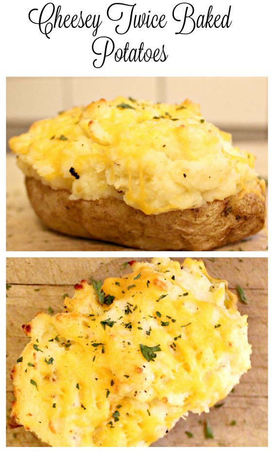 Cheesey Twice Baked Potatoes Recipe – Home Inspiration and DIY Crafts Ideas