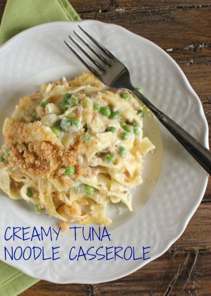 Creamy Tuna Noodle Casserole Recipes – Home Inspiration and DIY Crafts ...