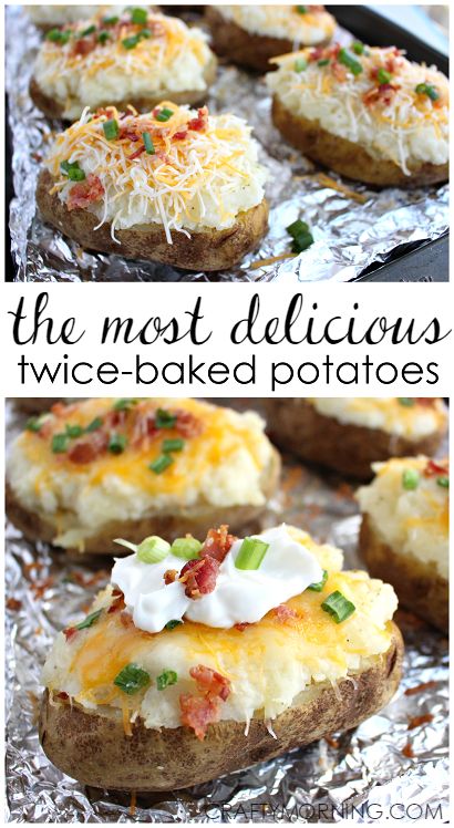 Delicious Twice Baked Potatoes Recipe – Home Inspiration and DIY Crafts ...