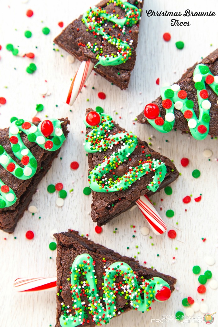 Easy Chewy Christmas Brownie Trees Recipe – Home Inspiration and DIY ...