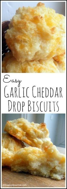 Garlic Cheddar Drop Biscuits Recipe – Home Inspiration and DIY Crafts Ideas