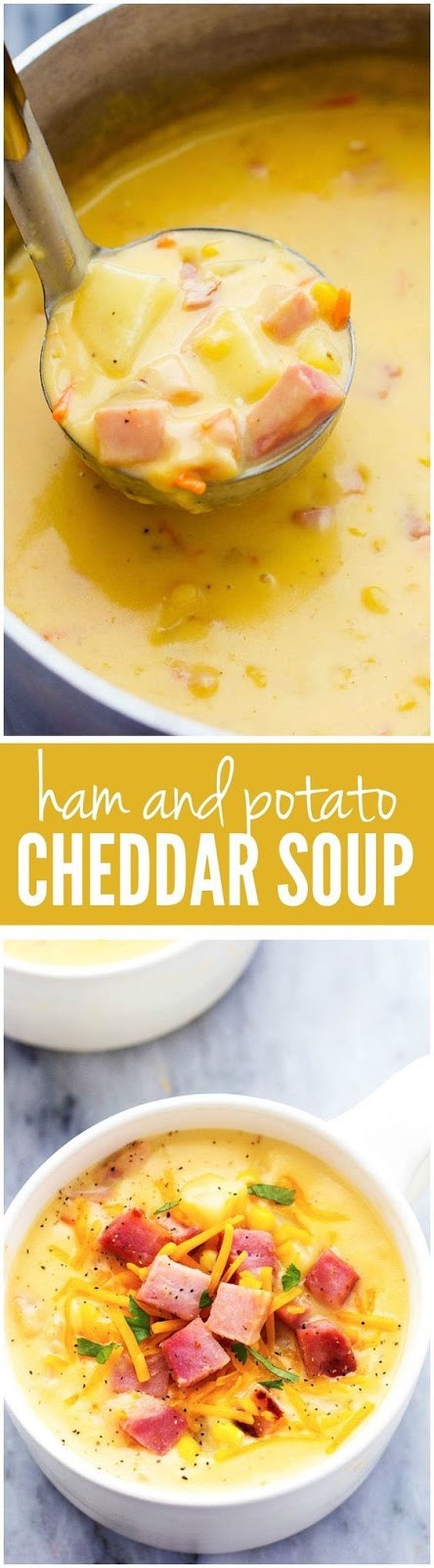 Ham and Potato Cheddar Soup – Home Inspiration and DIY Crafts Ideas