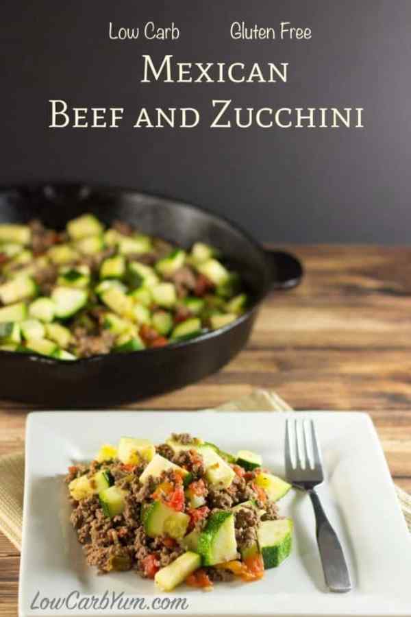 Mexican Zucchini and Beef Skillet Recipes – Home Inspiration and DIY ...