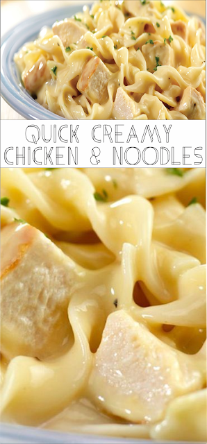 Quick Creamy Chicken &amp; Noodles Recipes – Home Inspiration and DIY ...
