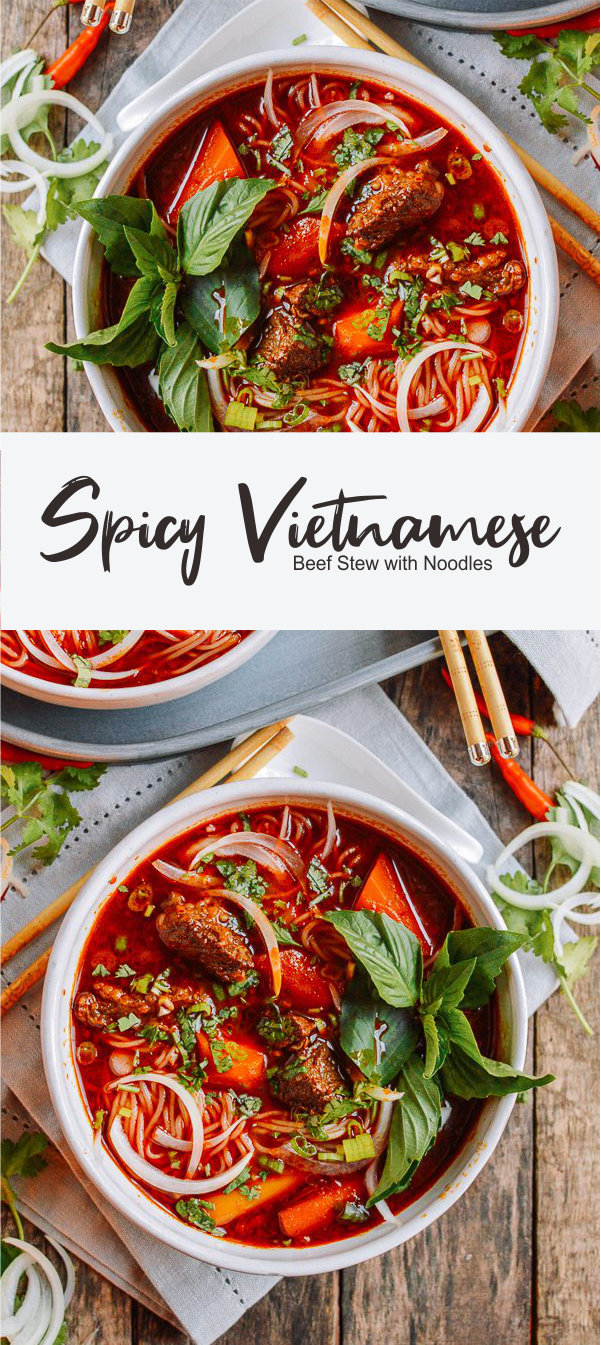 Spicy Vietnamese Beef Stew with Noodles Recipes – Home Inspiration and ...