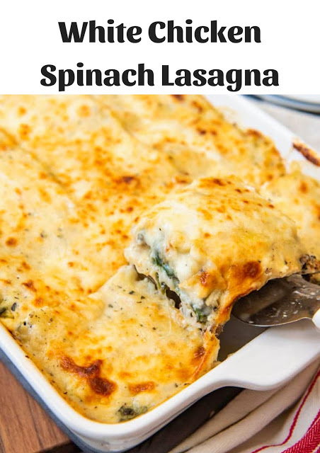 White Chicken Spinach Lasagna – Home Inspiration and DIY Crafts Ideas