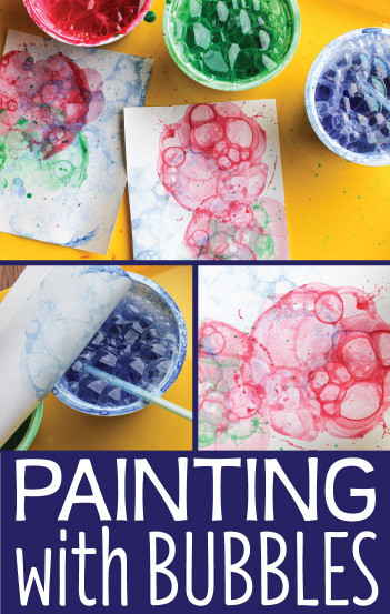 Art Activities For Kids
 Art Activities for Kids Painting with Bubbles Early