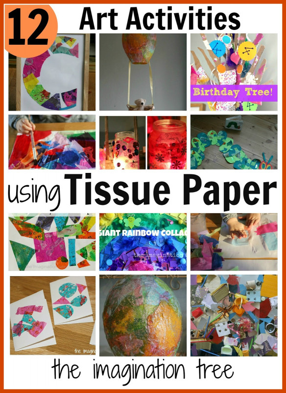 Art Activities For Kids
 12 Art Activities using Tissue Paper The Imagination Tree