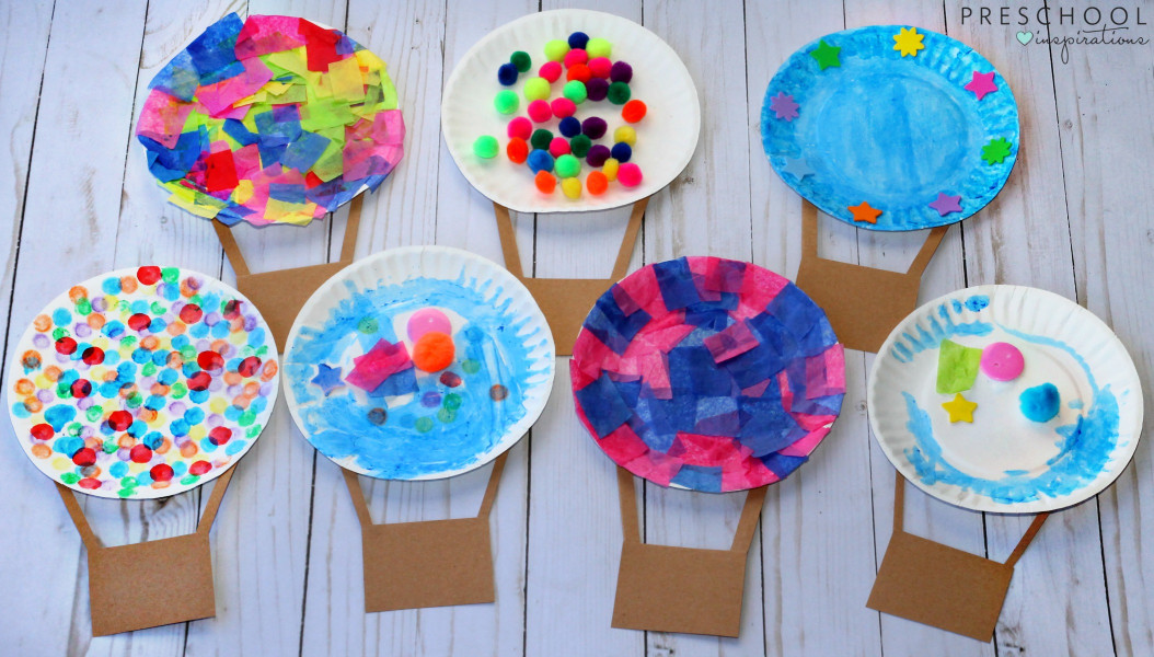 Art Activities For Kids
 Hot Air Balloon Process Art Activity Preschool Inspirations