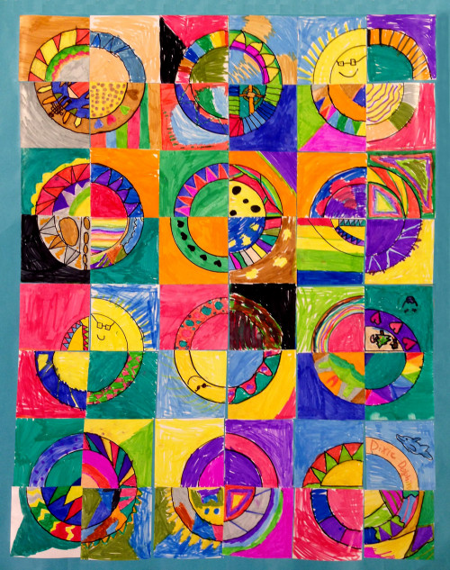 Art Crafts For Kids
 Quilt Circle Art for Kids · Art Projects for Kids
