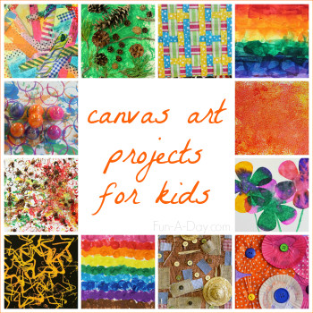 Art Ideas For Kids
 Canvas Art Ideas for Kids to Make