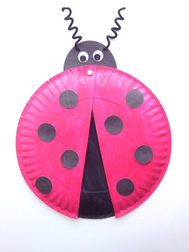 Arts And Craft For Kids
 Ladybug Paper Plate Craft for Kids Free Printable