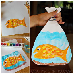 Arts And Crafts For Kids
 Creative Little Fish Crafts for Kids Crafty Morning