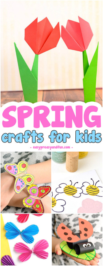 Arts And Crafts Ideas For Kids
 Spring Crafts for Kids Art and Craft Project Ideas for