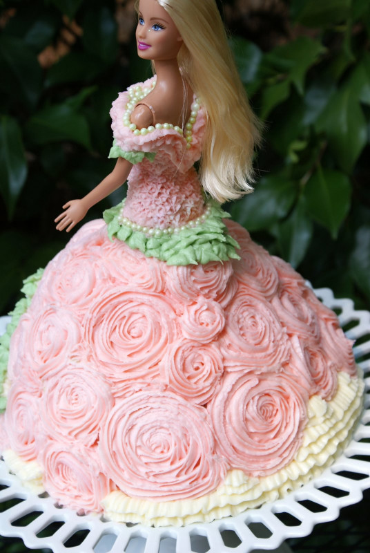 Barbie Birthday Cake
 A Little Loveliness Barbie Doll Cake