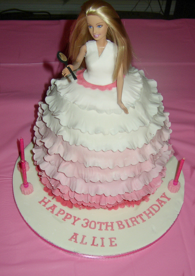 Barbie Birthday Cake
 Hayling Island Cake Maker Julie s Creative Cakes