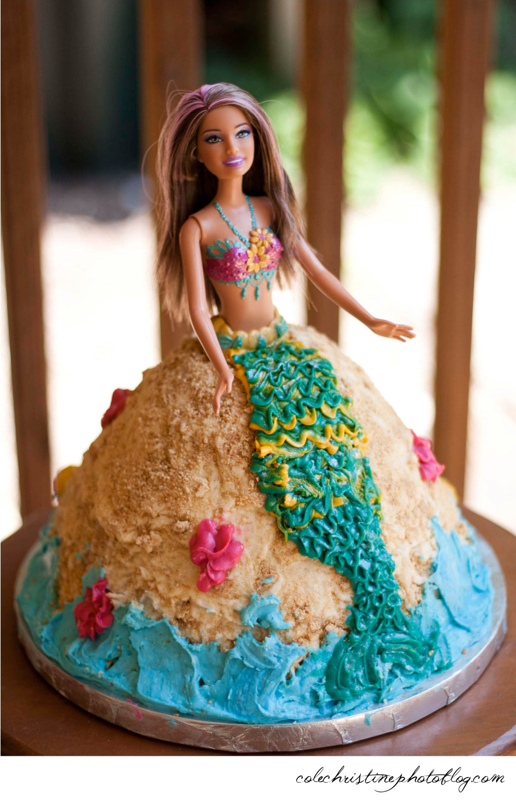Barbie Birthday Cake
 Mermaid Barbie Birthday Cake