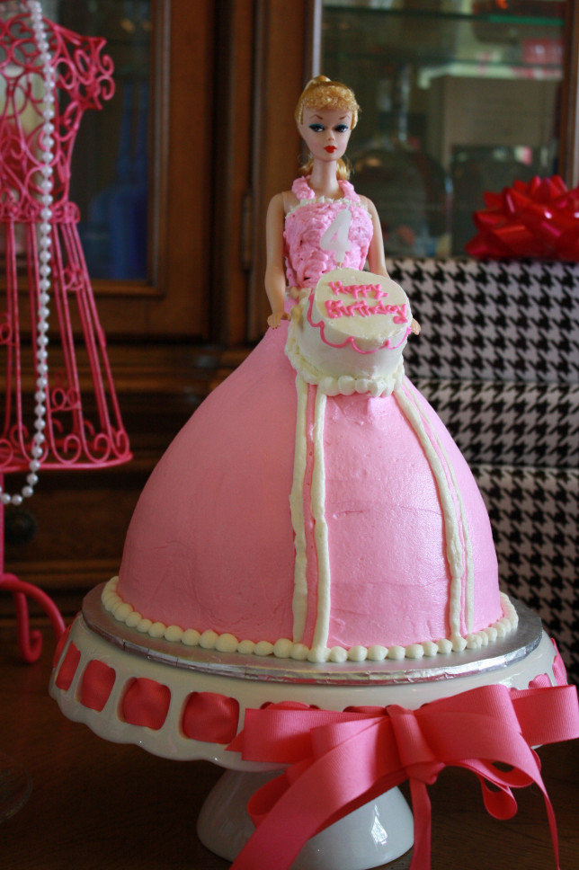 Barbie Birthday Cake
 Vintage Barbie Birthday Cake